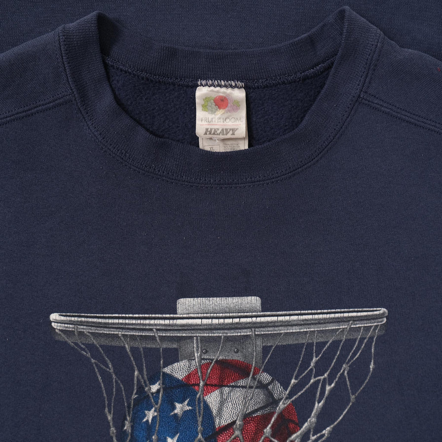 Vintage American Basketball Sweater XLarge 