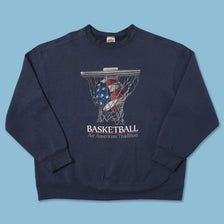Vintage American Basketball Sweater XLarge 
