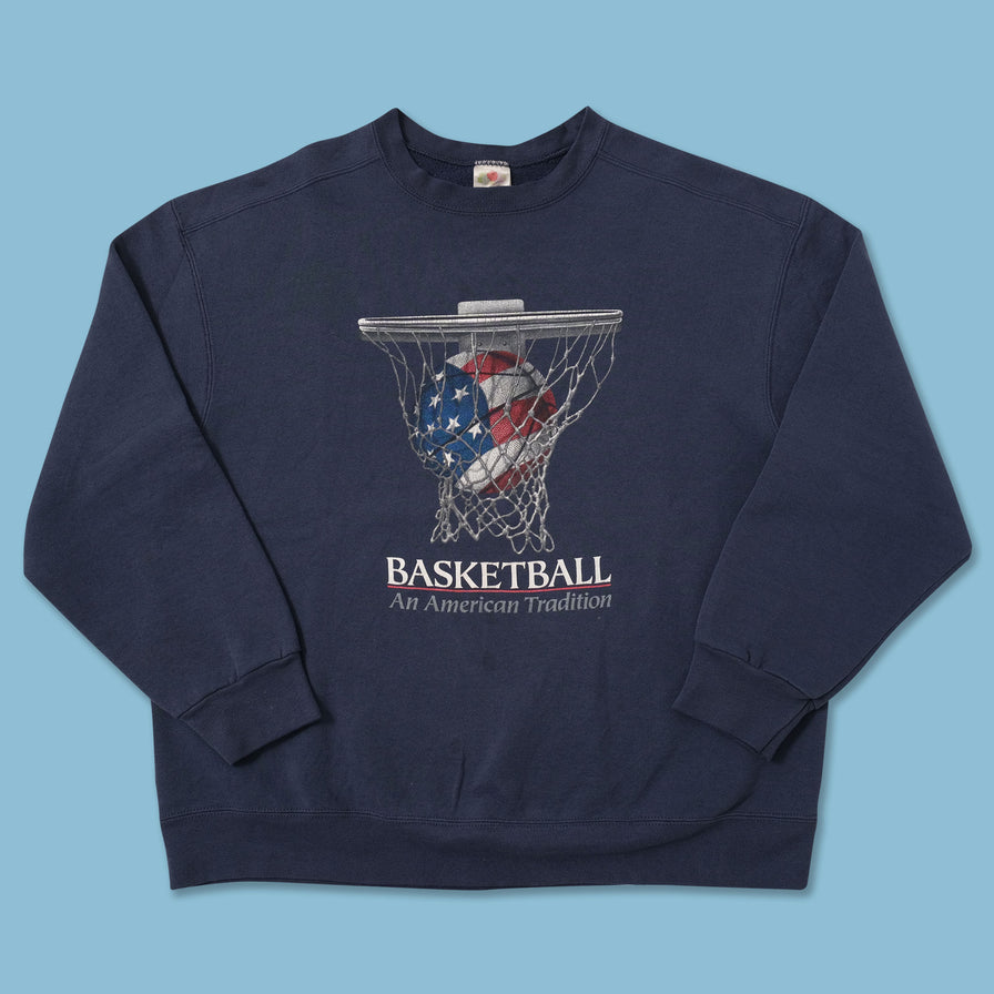 Vintage American Basketball Sweater XLarge 