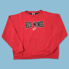 Vintage Detroit Red Wings Sweater XLarge 