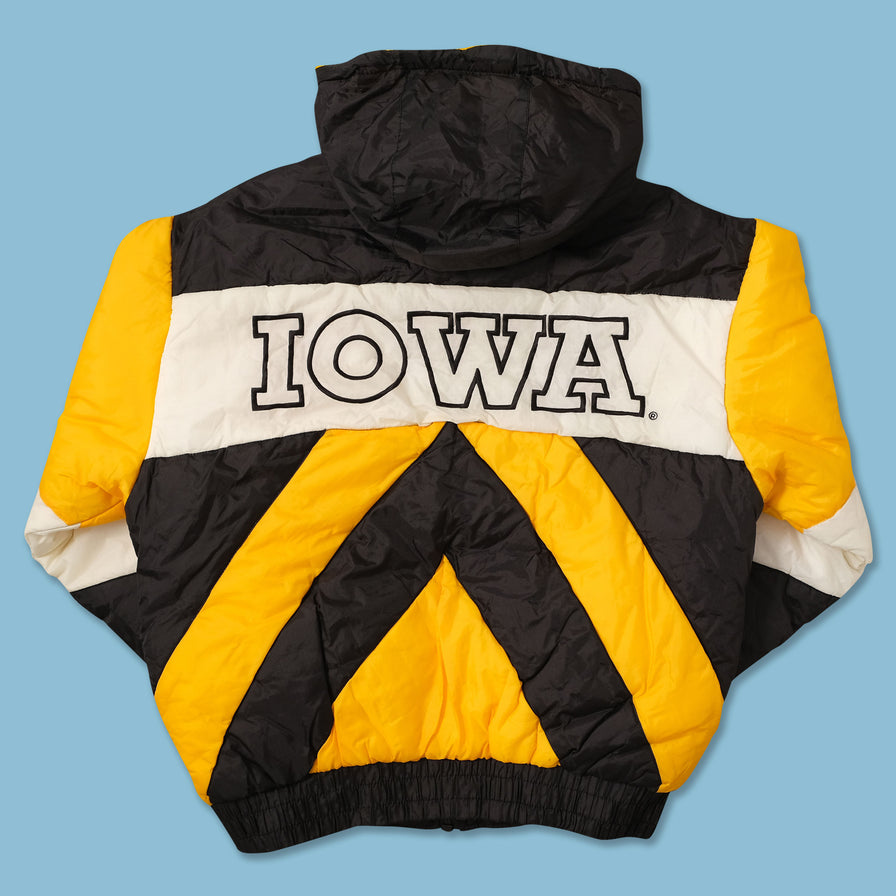 Vintage Iowa Hawkeyes Padded Jacket Medium 