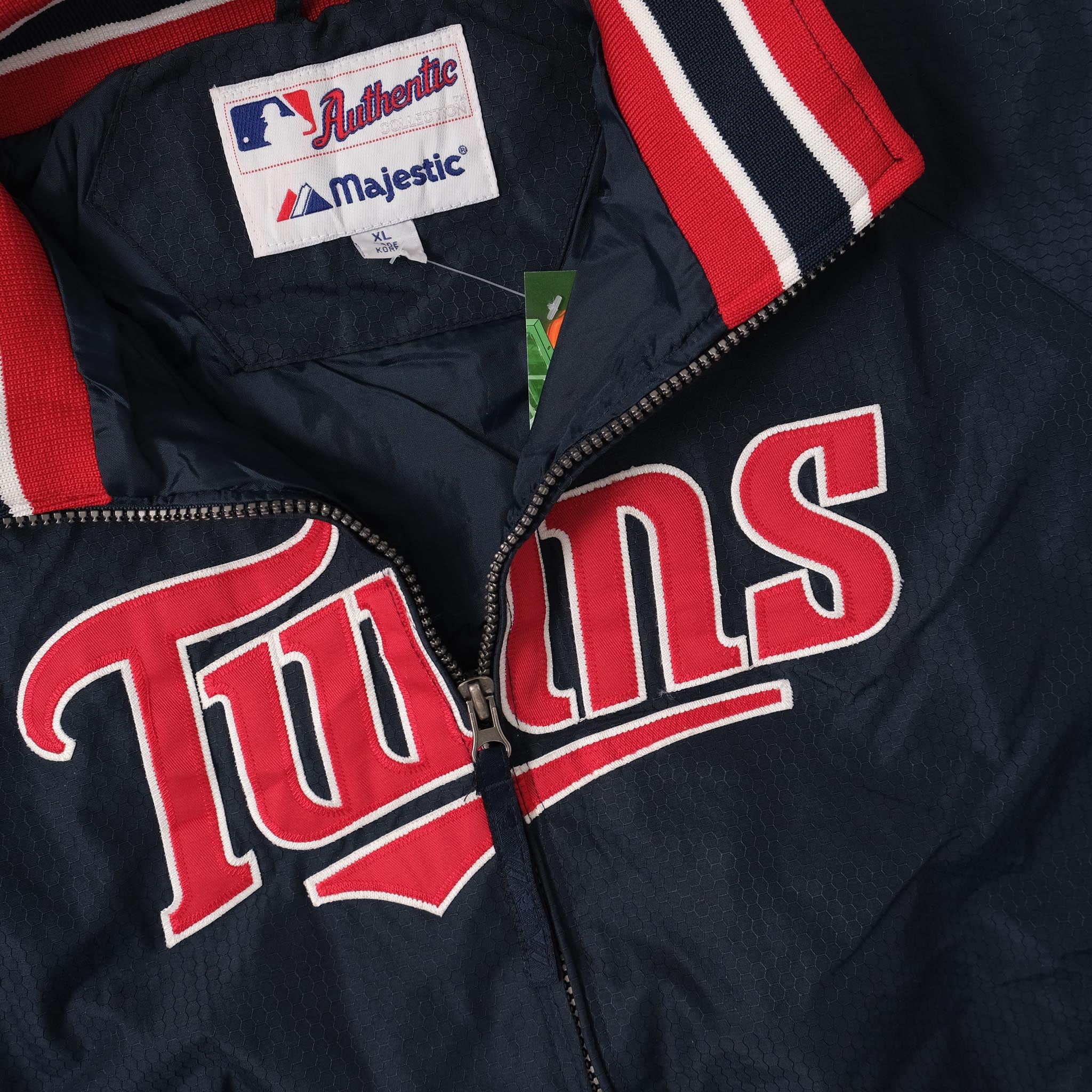 Vintage 90s Minnesota Twins Full Zip Sports Jacket