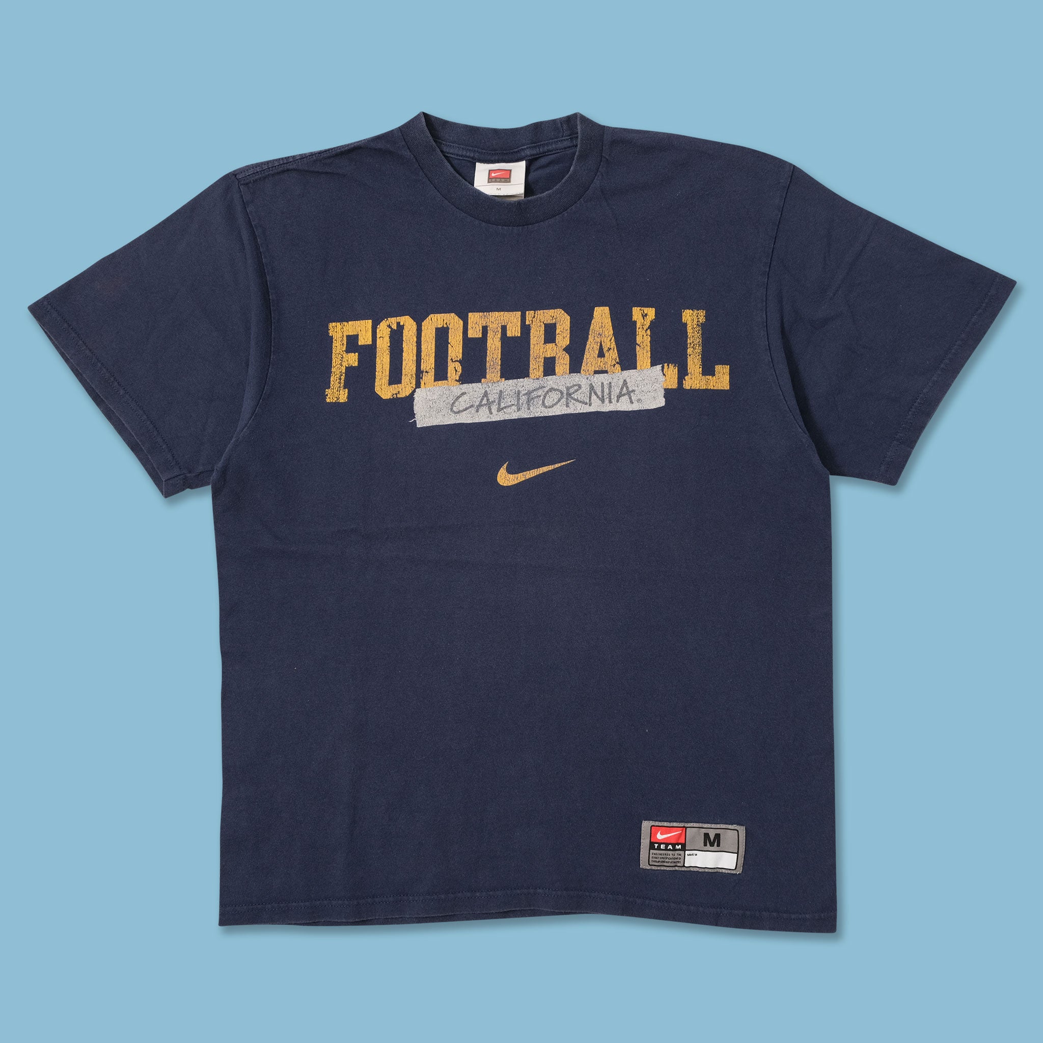 Vintage Nike Football California T-Shirt Medium | Double