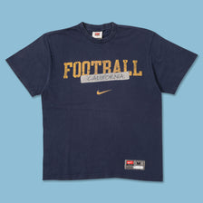 Vintage Nike Football California T-Shirt Medium 