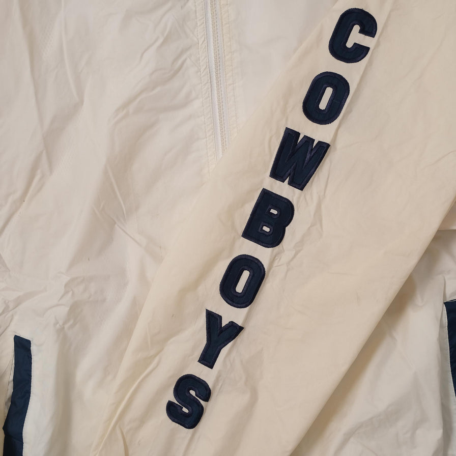 Vintage Dallas Cowboys Track Jacket Large 