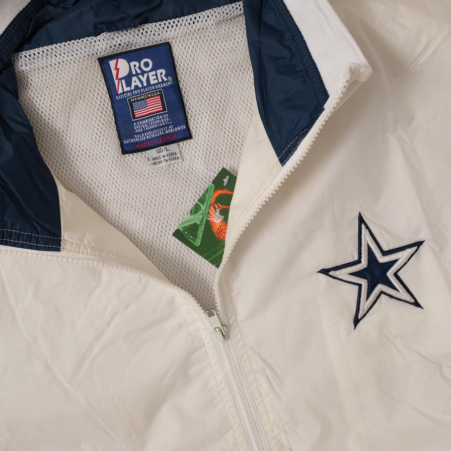 Vintage Dallas Cowboys Track Jacket Large 