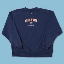 Vintage Nike Edmonton Oilers Sweater XXLarge 