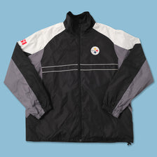 Vintage Pittsburgh Steelers Track Jacket Large 