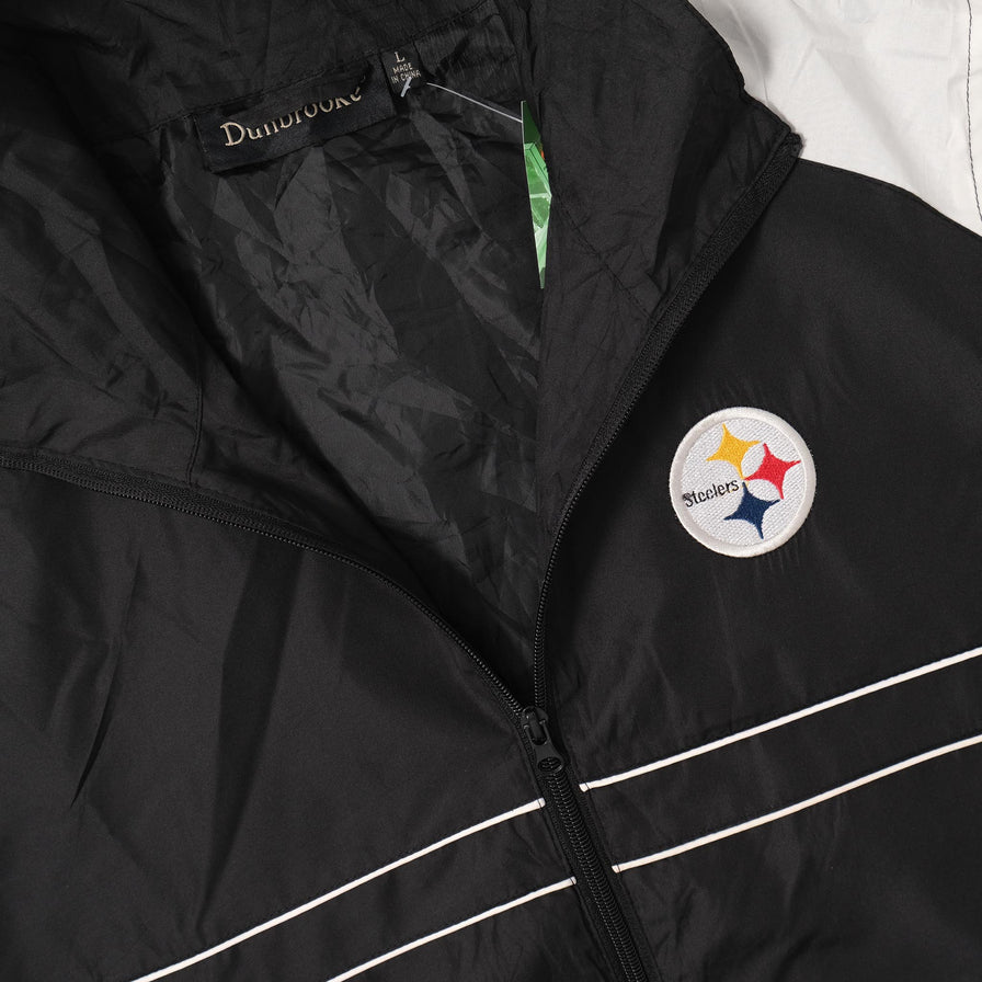 Vintage Pittsburgh Steelers Track Jacket Large 