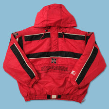 Vintage Starter Nebraska Huskers Anorak XLarge 