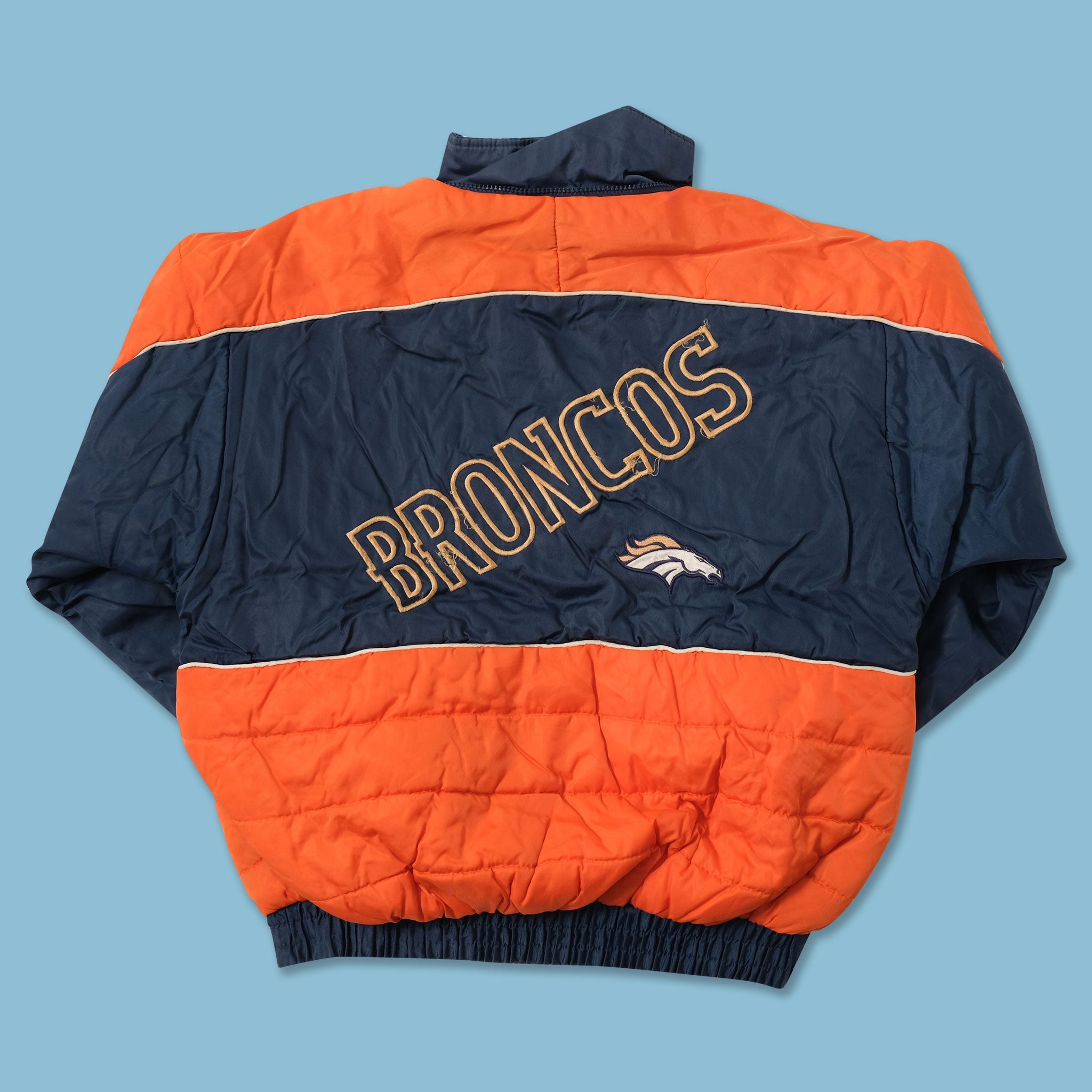 Vintage 90s Starter Denver Broncos NFL Football Baseball Jersey