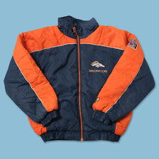 Vintage Pro Player Denver Broncos Padded Jacket Small 