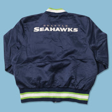 Vintage Starter Seattle Seahawks Light College Jacket Medium 