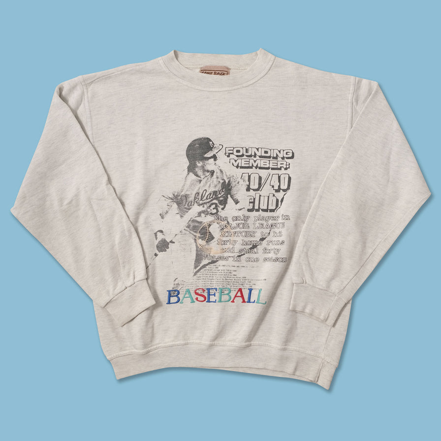 Vintage Baseball Sweater Large 