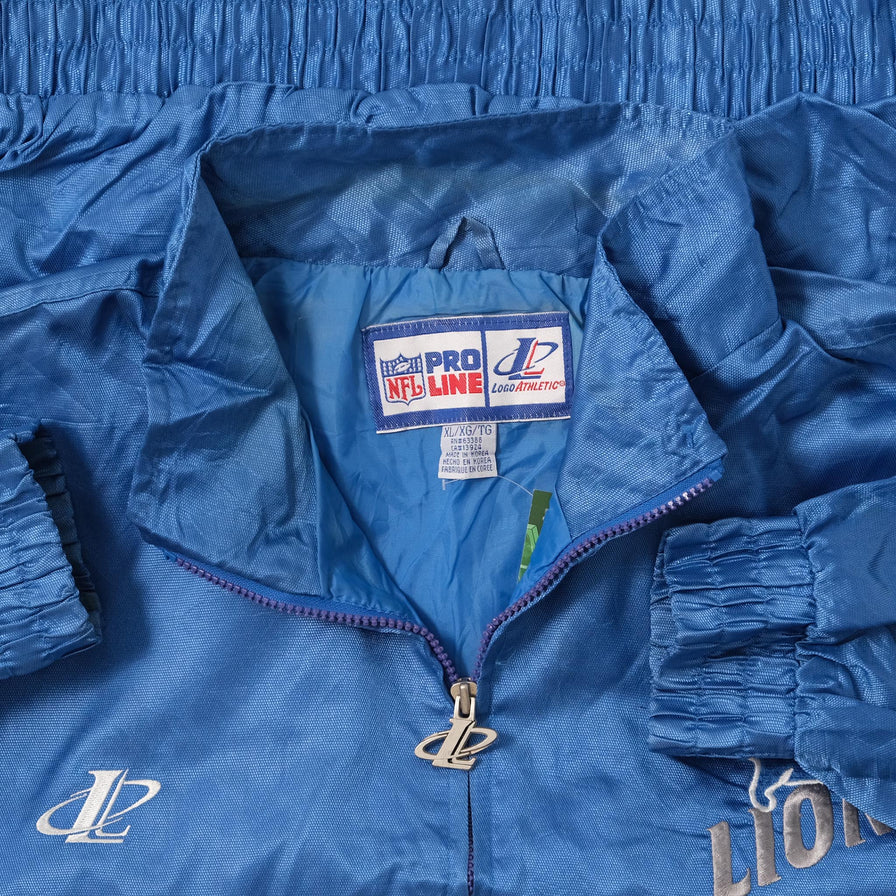 Vintage Detroit Lions Light Jacket XLarge 