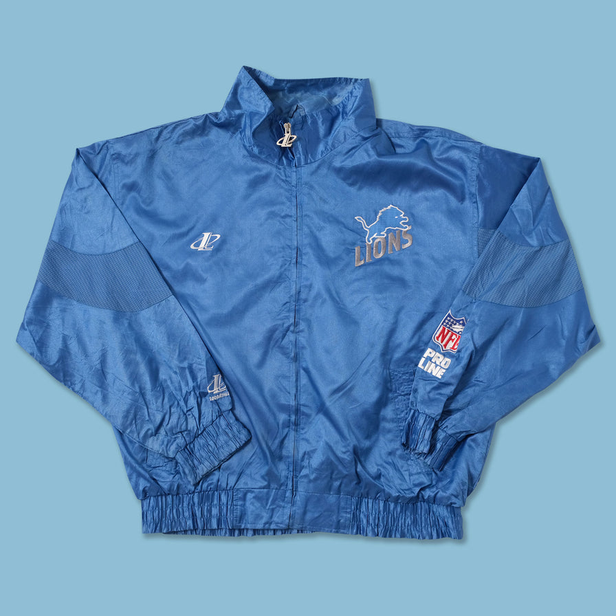 Vintage Detroit Lions Light Jacket XLarge 