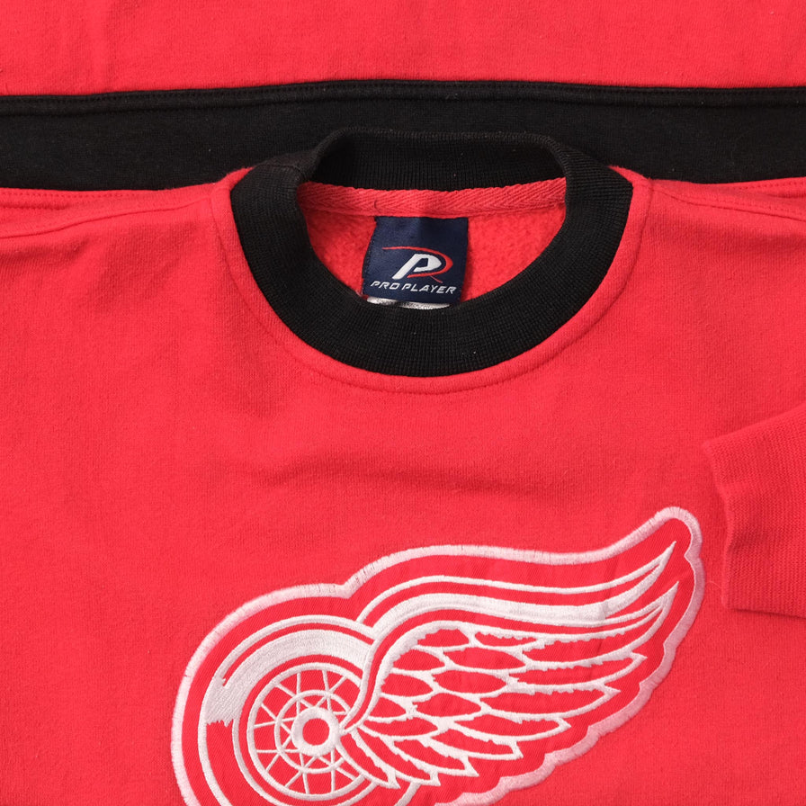 Vintage Detroit Red Wings Women's Sweater Small 