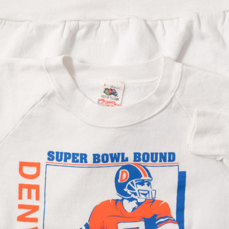 1987 Denver Broncos Sweater Medium 