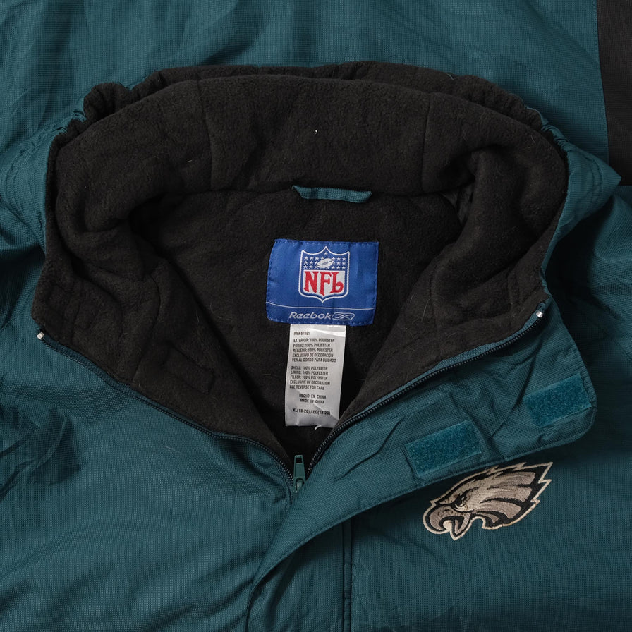 Vintage Philadelphia Eagles Padded Jacket Large 