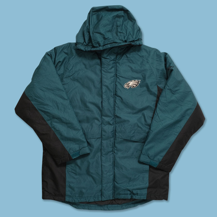 Vintage Philadelphia Eagles Padded Jacket Large 
