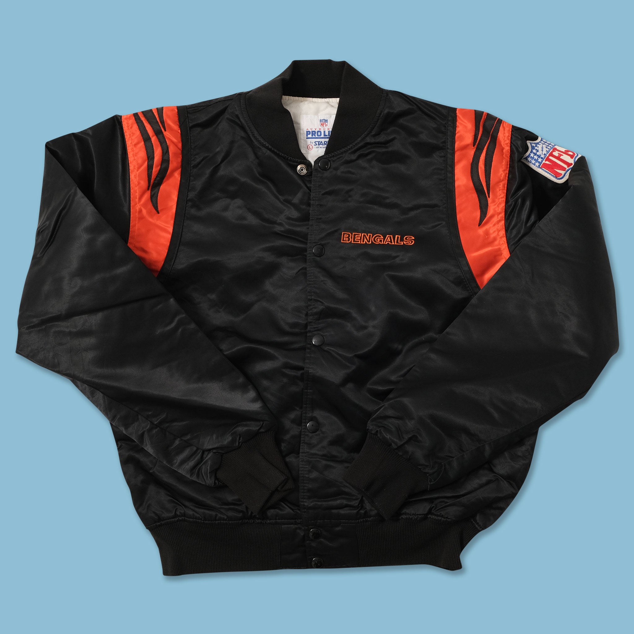 Maker of Jacket NFL Cincinnati Bengals Prime Time Twill Satin