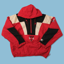 Vintage Starter Chicago Bulls Anorak XLarge 