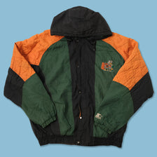 Vintage Starter Miami Hurricanes Padded Jacket XXL 