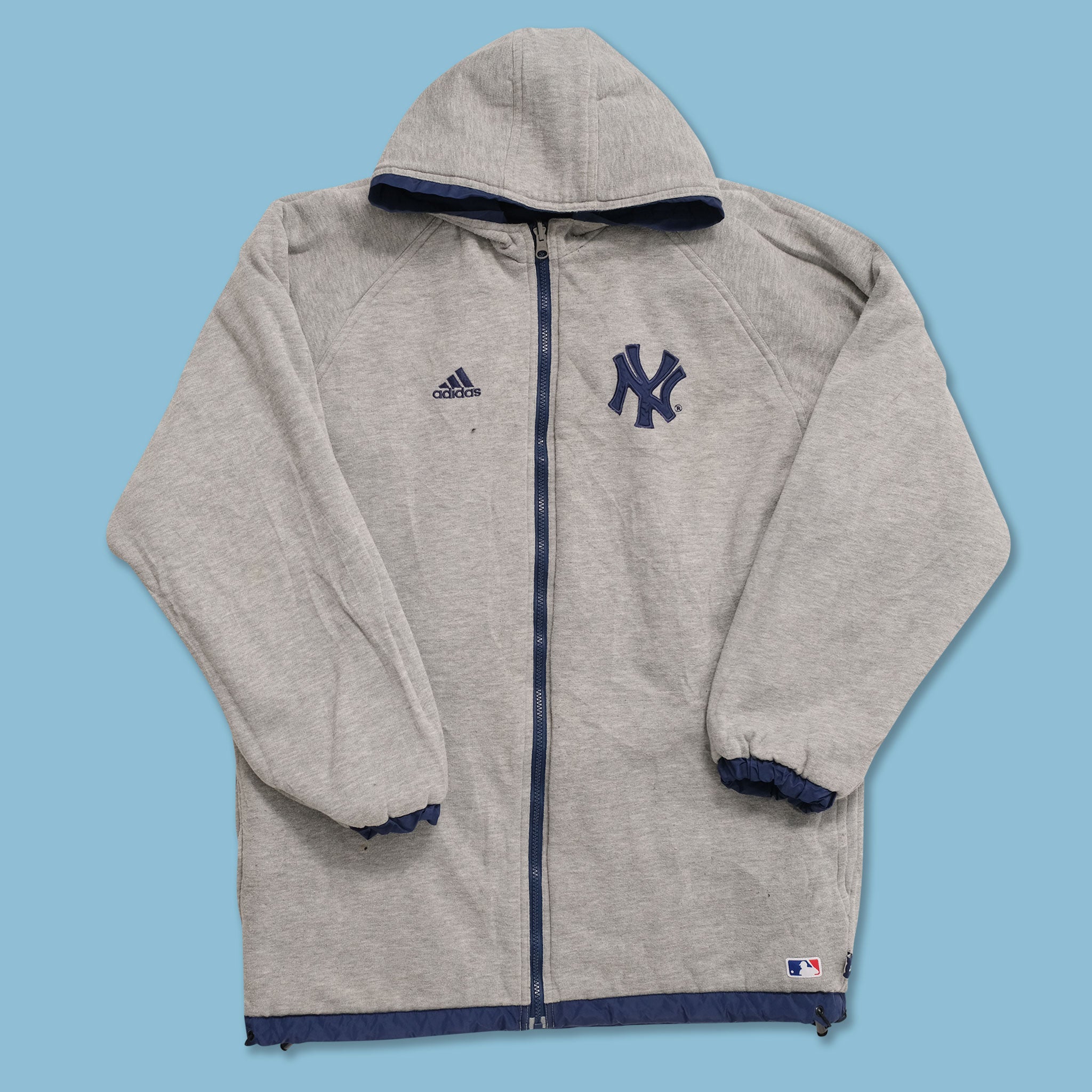 Vintage adidas New York Yankees Padded Jacket Medium