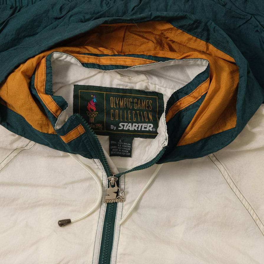 Vintage Starter Atlanta 1996 Windbreaker Large 