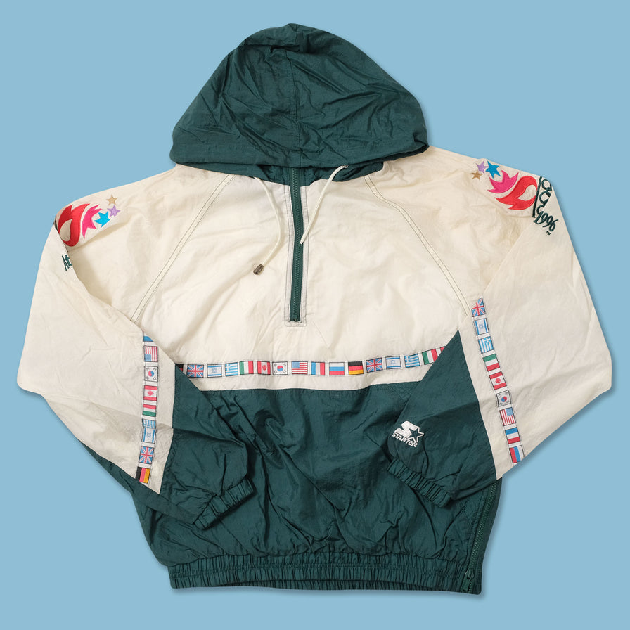 Vintage Starter Atlanta 1996 Windbreaker Large 