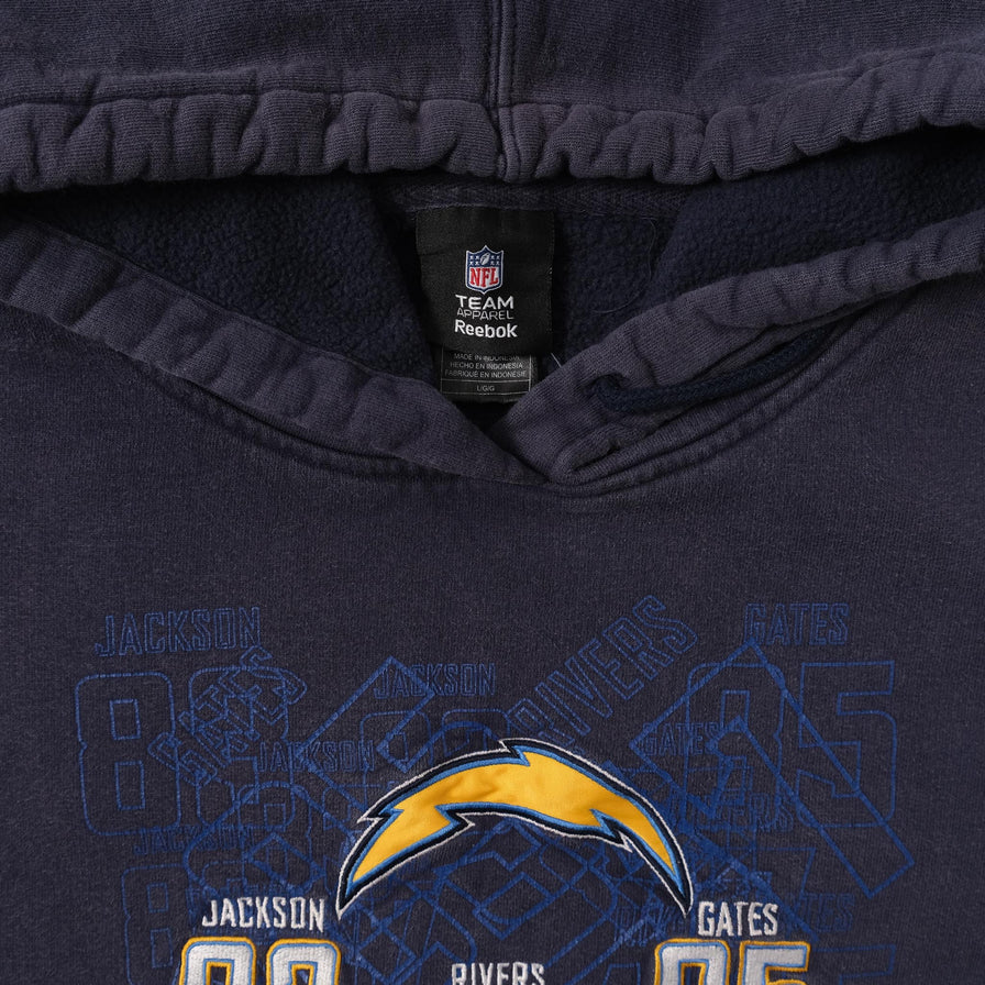 Reebok San Diego Chargers Hoody Large 