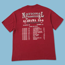 1992 Alabama Crimson Tide T-Shirt Large 