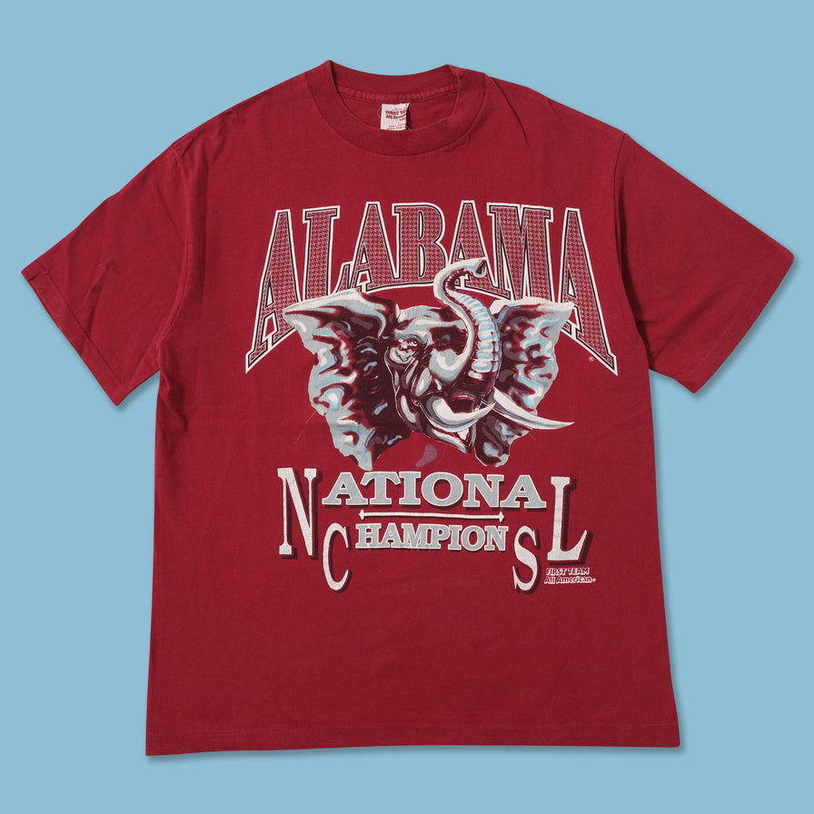 1992 Alabama Crimson Tide T-Shirt Large 