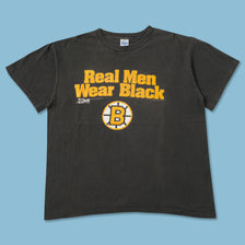 1990 Salem Boston Bruins T-Shirt Large 