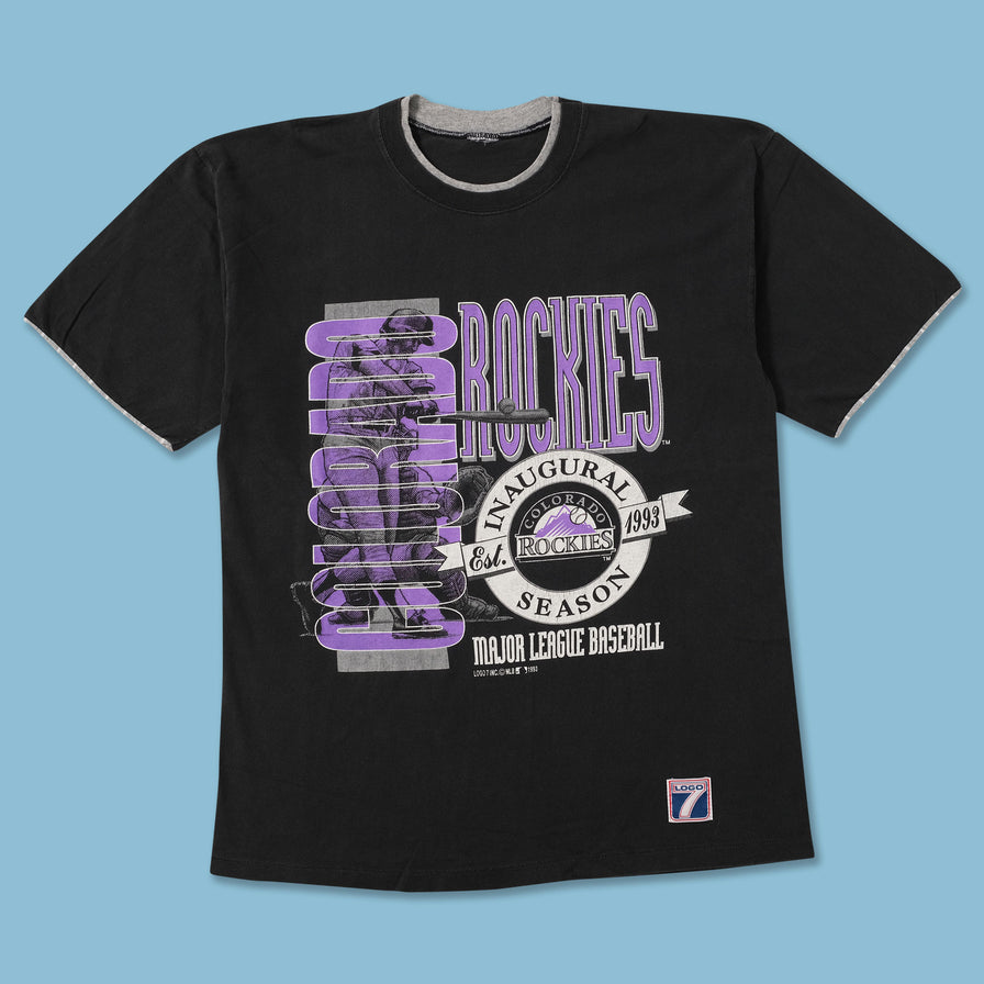 1993 Colorado Rockies T-Shirt Large 