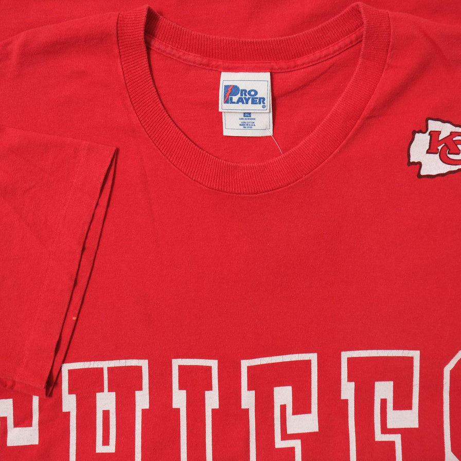 1996 Pro Player Kansas City Chiefs T-Shirt XLarge 