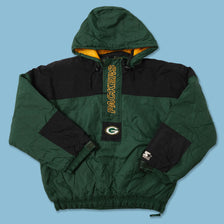 Vintage Starter Greenbay Packers Anorak XLarge 