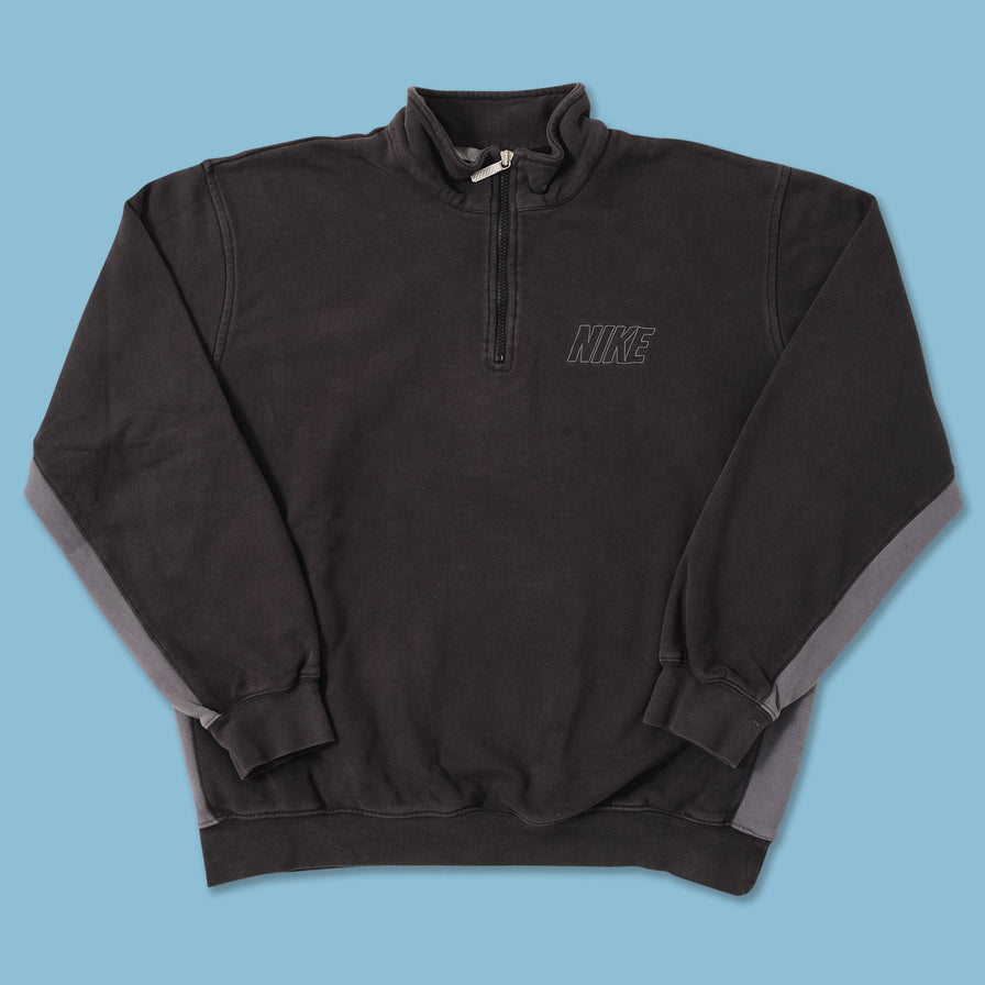 Vintage Nike Q-Zip Sweater Medium 