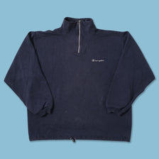 Vintage Champion Q-Zip Sweater XLarge 