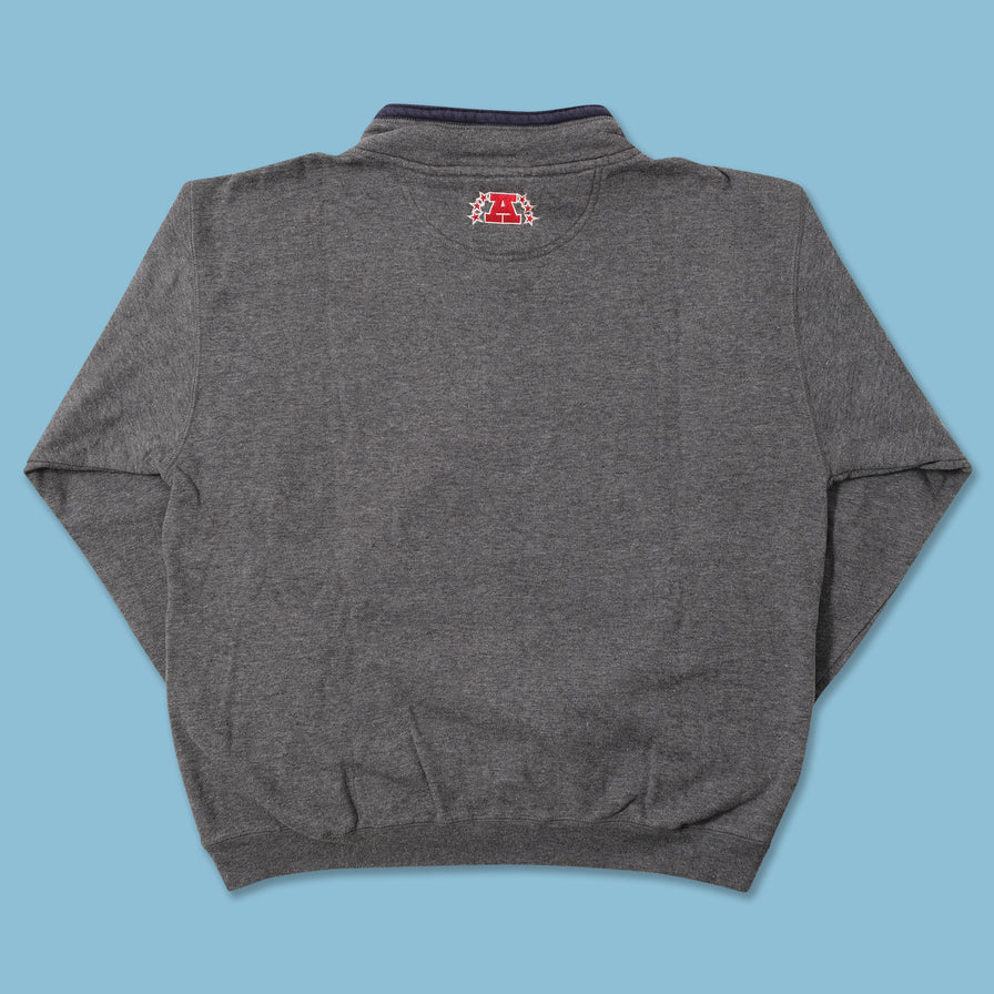 Vintage Denver Broncos Q-Zip Sweater Medium 