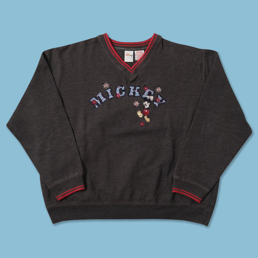 Vintage Mickey Mouse Sweater Large 