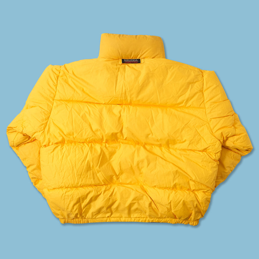 Vintage Nautica Reversible Puffer Jacket Medium 