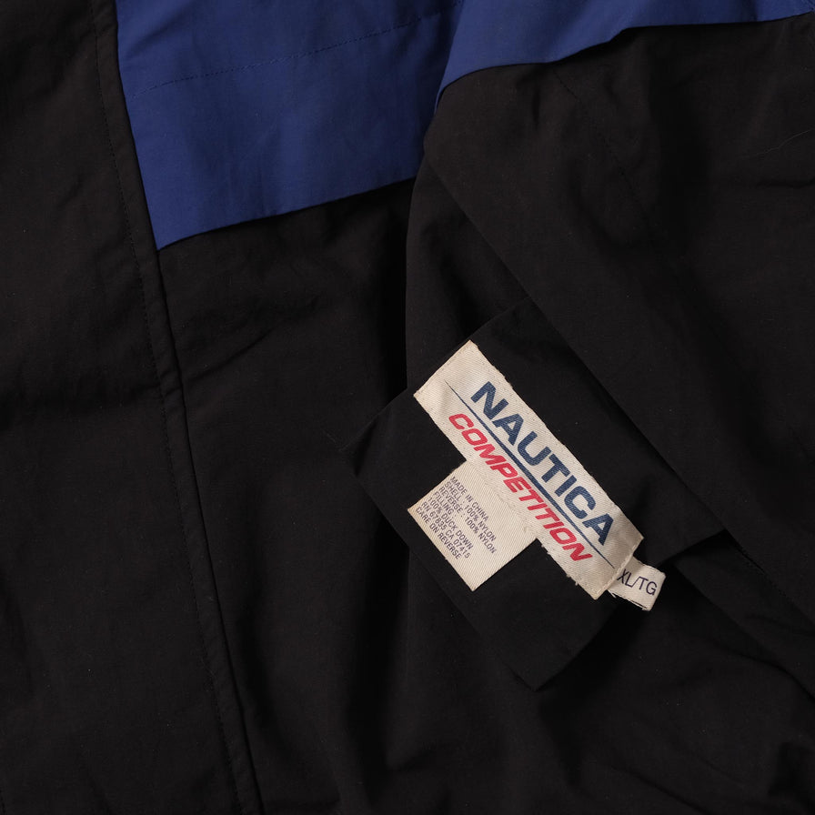 Vintage Nautica Reversible Puffer Jacket Medium 