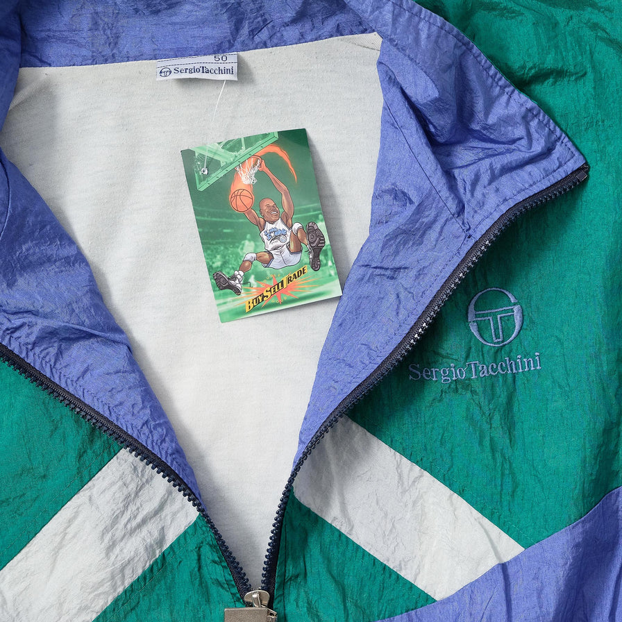 Vintage Sergio Tacchini Track Jacket XLarge 