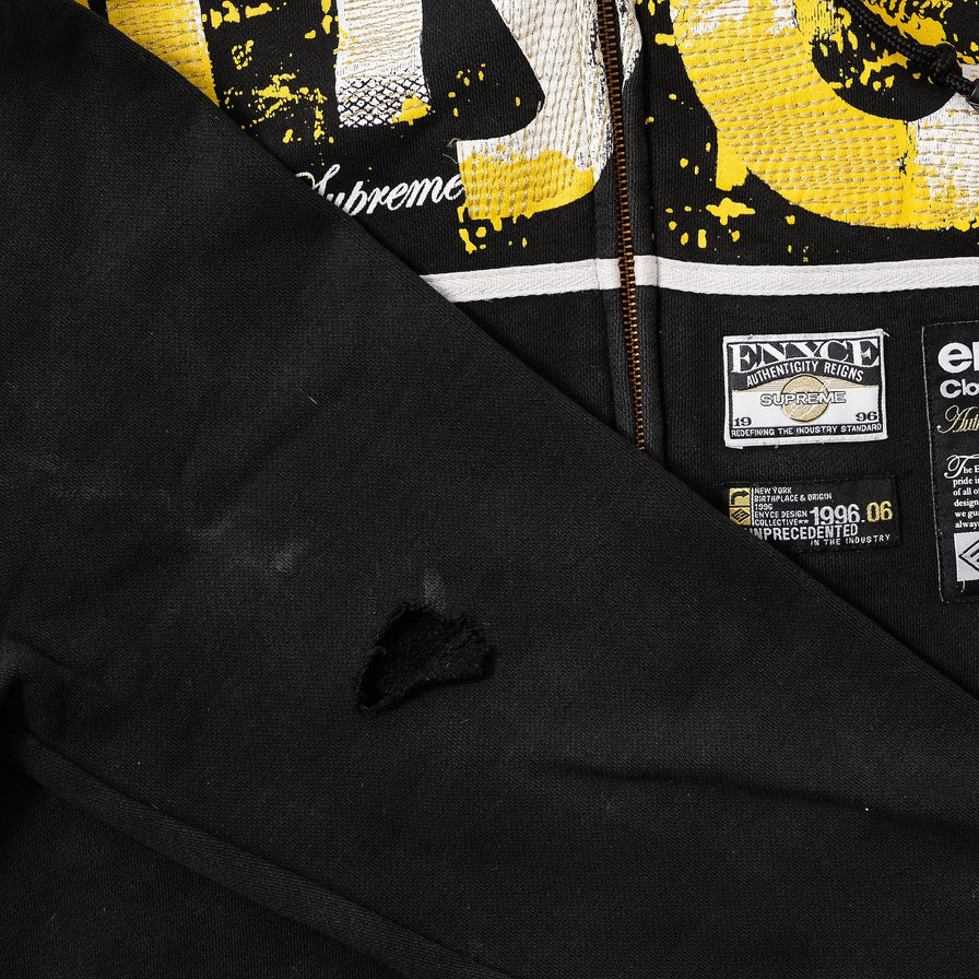 Y2K Enyce Zip Hoody Large 