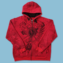 Y2K Southpole Zip Hoody Large 