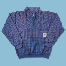 Vintage Think Pink Q-Zip Pullover Medium 