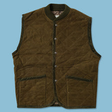 Vintage Rifle Quilted Vest Medium 