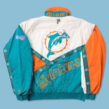 Vintage Pro Player Miami Dolphins Padded Jacket XLarge 