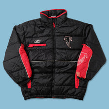 Vintage Reebok Atlanta Falcons Padded Jacket Large 